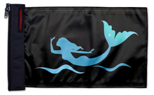 Mermaid 12"x18" Forever Wave Flag for Jeep Wrangler TJ 1996-2006