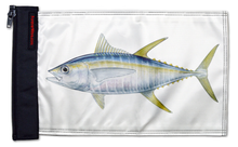 Tuna 12"x18" Forever Wave Flag for Golf Carts