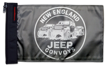 New England Jeep Convoys 12"x18" Forever Wave Flag