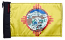 New Mexico 4 Wheelers Flag 12"x18" Forever Wave Flag