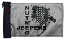 Nutmeg Jeepers Flag 12"x18" Forever Wave Flag