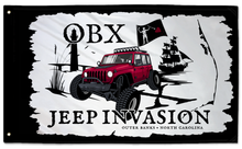 OBX Jeep Invasion Flag 3'x5' Double-Sided Flag