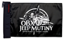 OBX Jeep Mutiny 12"x18" Forever Wave Flag