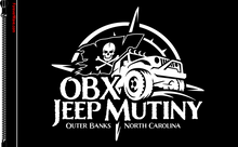 OBX Jeep Mutiny Flag 12"x18" Forever Wave Flag