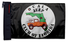 Ocala Jeep Club 12"x18" Forever Wave Flag