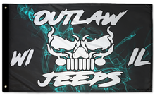 Outlaw Jeeps WI IL Flag 3'x5' Double-Sided Flag