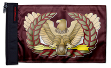Eagle Rising 12"x18" Forever Wave Flag for Golf Carts