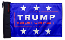 Trump MAGA 12"x18" Forever Wave Flag for Jeep Wrangler JL 2-Door 2018-Present