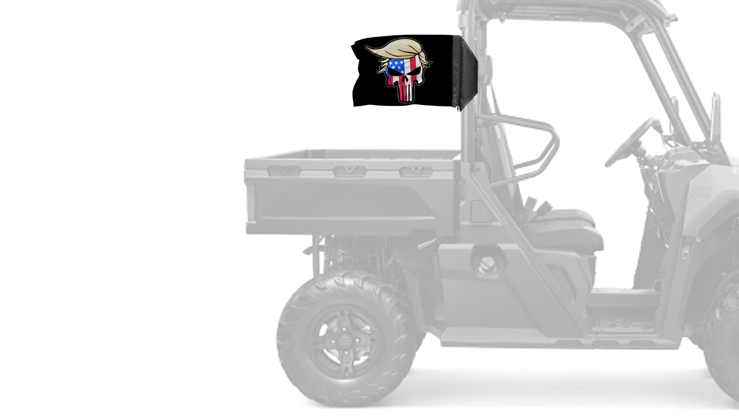 Trump Punisher 12"x18" Forever Wave Flag