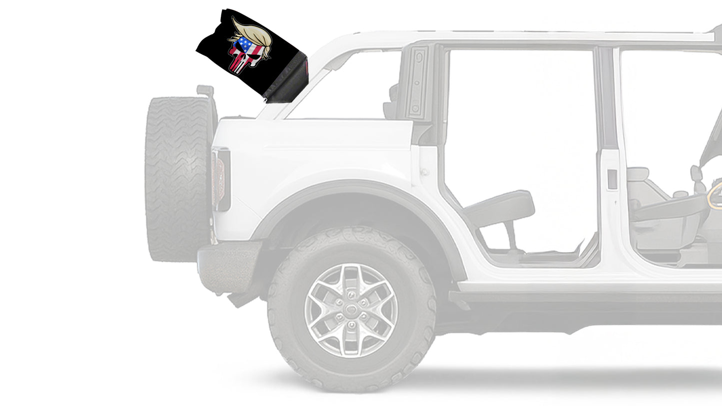 Trump Punisher 12"x18" Forever Wave Flag