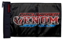 Pine Barren Venom Jeep Club 12"x18" Forever Wave Flag