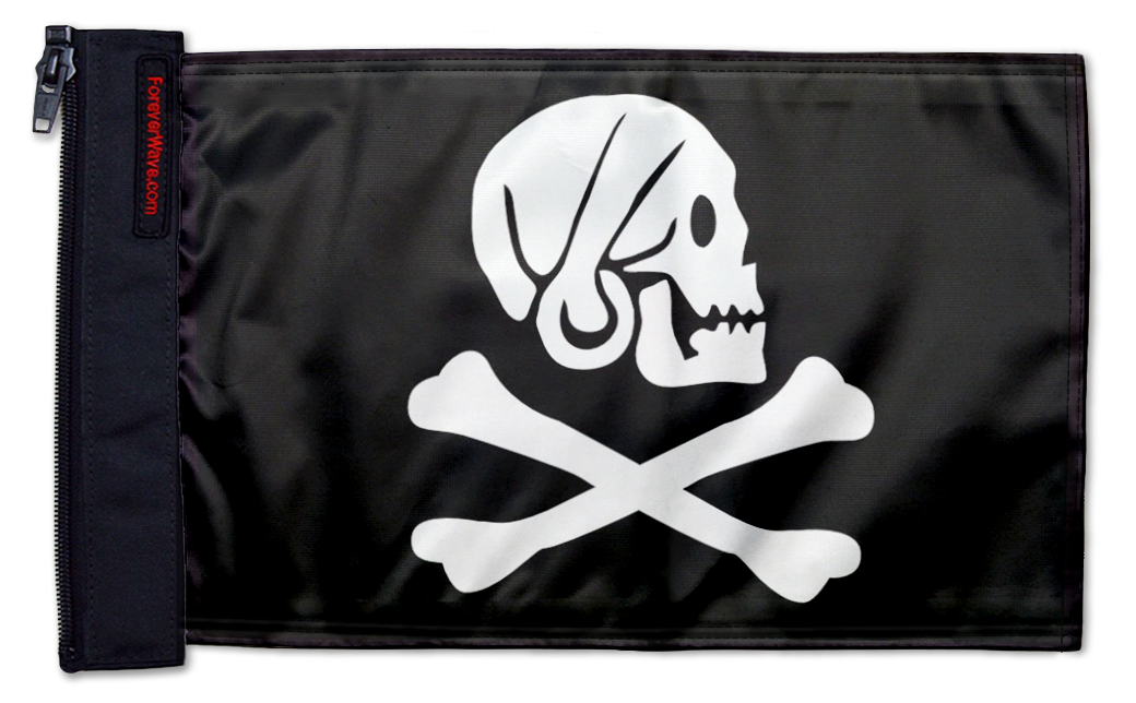 Henry Every 12"x18" Forever Wave Flag for Golf Carts
