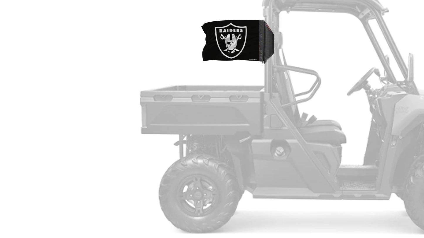 Las Vegas Raiders 11"x17" Forever Wave Flag for UTVs