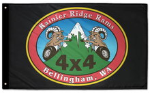 Rainier Ridge Rams Flag 3'x5' Double-Sided Flag