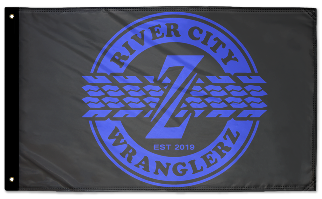 River City Wranglerz Flag 3'x5' Double-Sided Flag