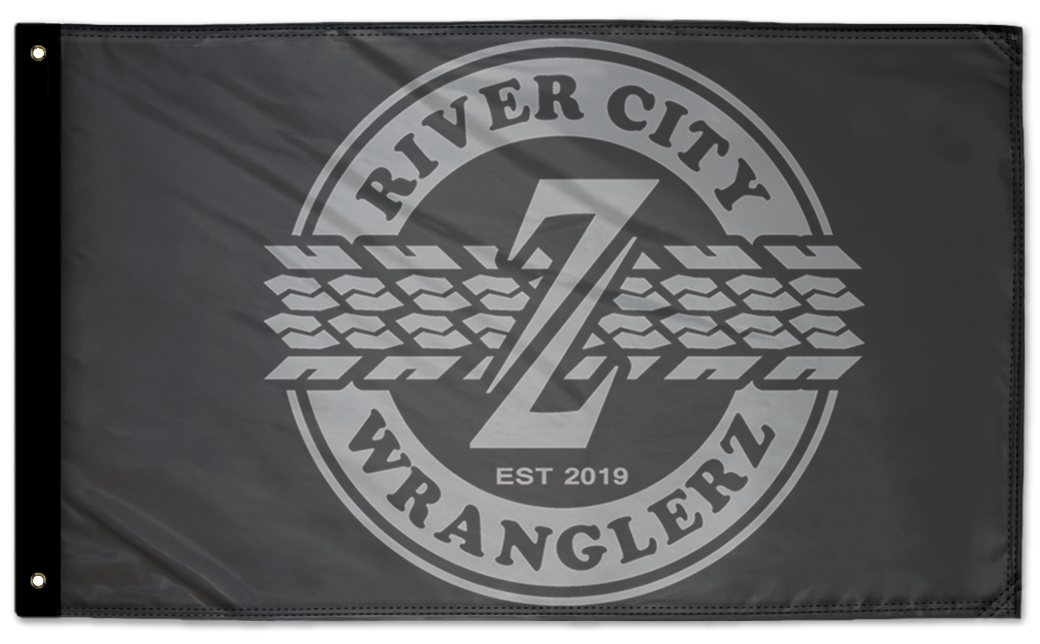River City Wranglerz Flag 3'x5' Double-Sided Flag