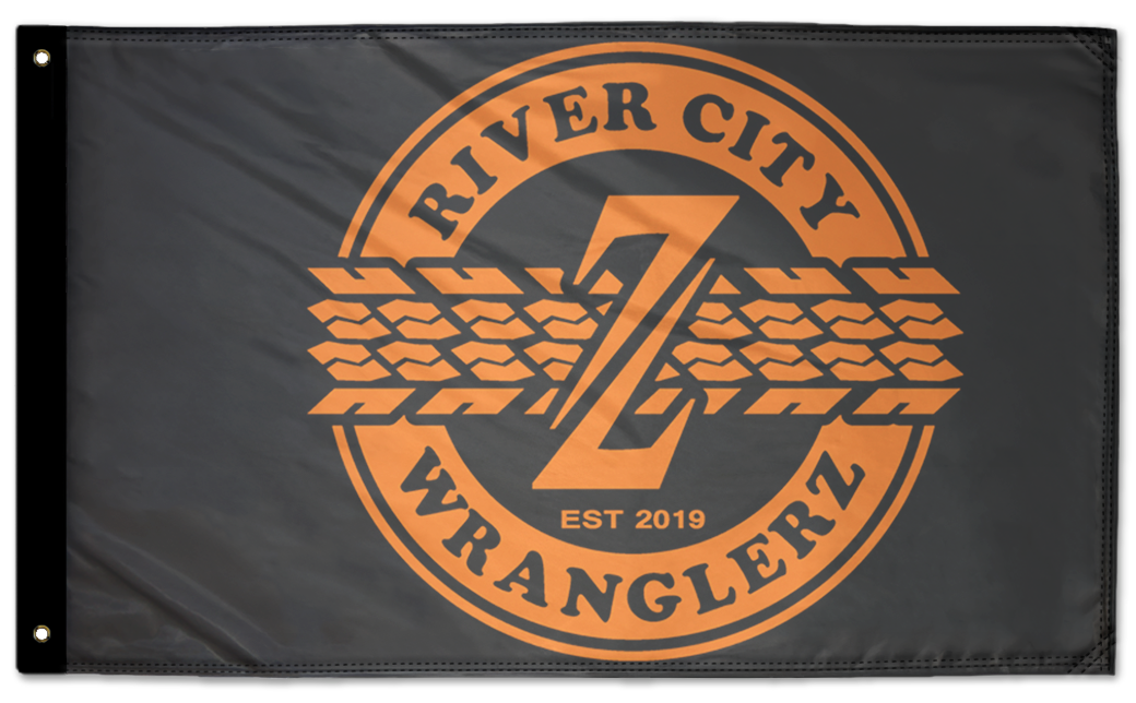 River City Wranglerz Flag 3'x5' Double-Sided Flag