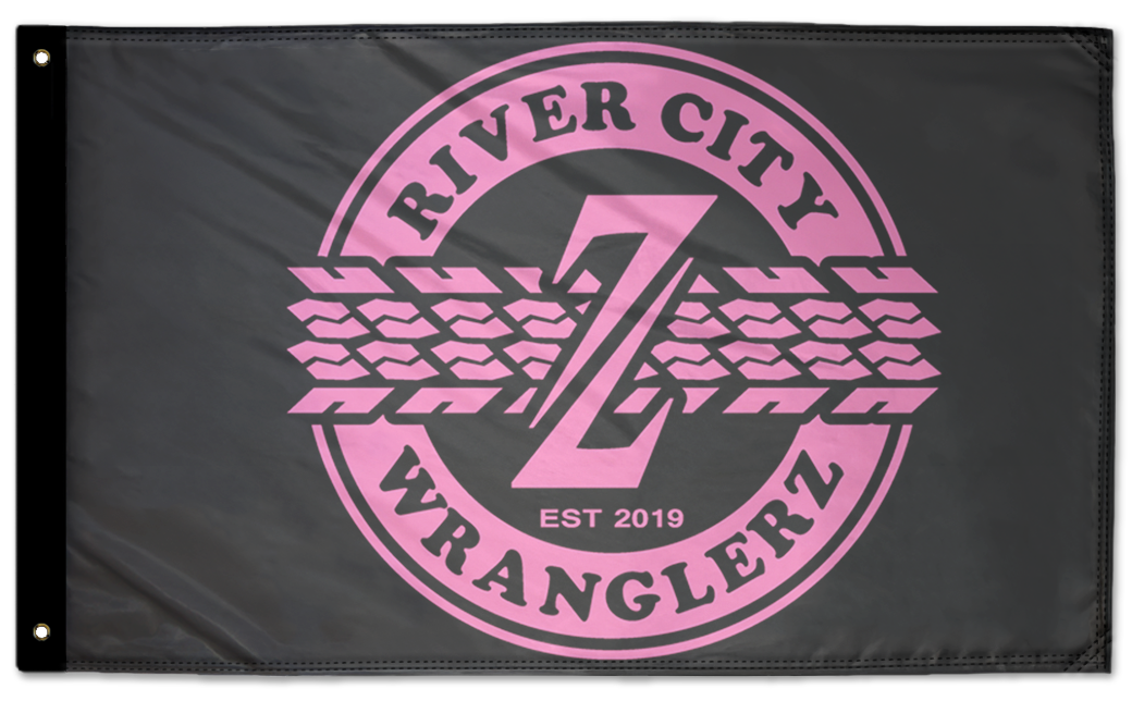 River City Wranglerz Flag 3'x5' Double-Sided Flag