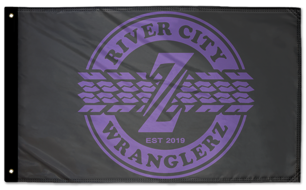 River City Wranglerz Flag 3'x5' Double-Sided Flag