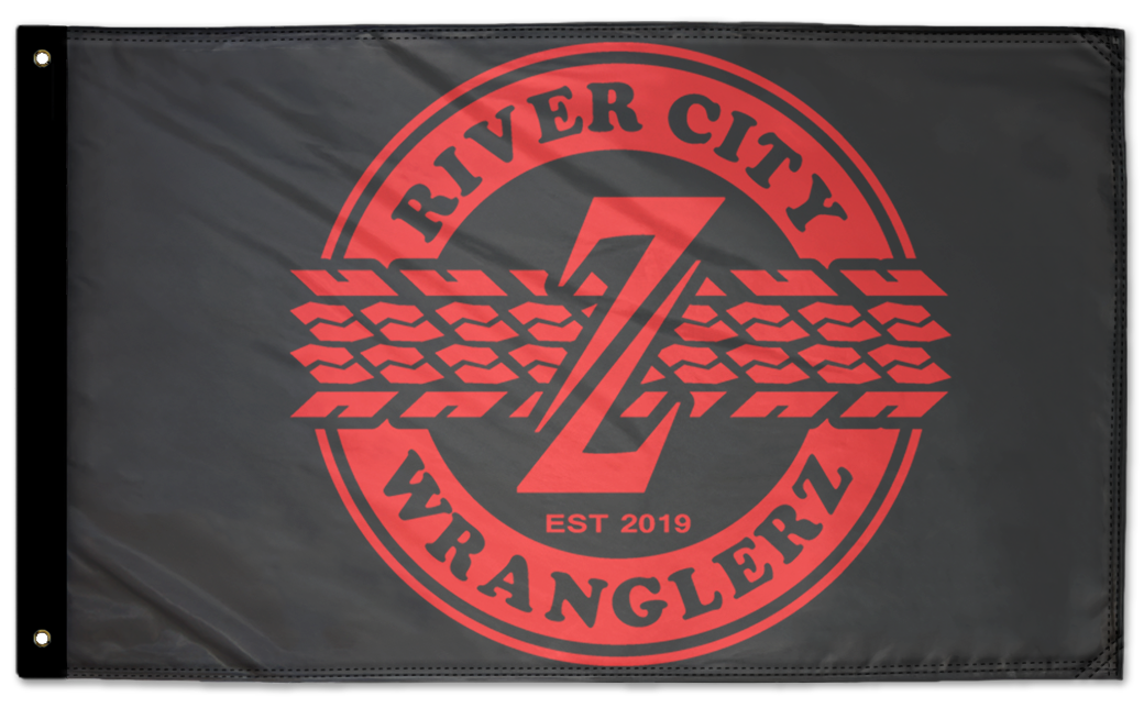 River City Wranglerz Flag 3'x5' Double-Sided Flag