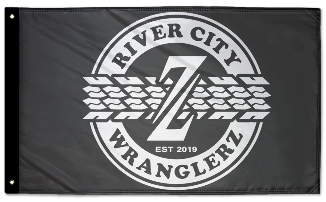 River City Wranglerz Flag 3'x5' Double-Sided Flag