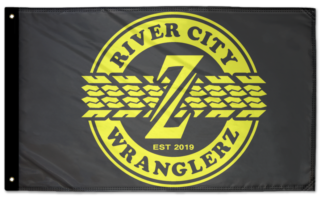 River City Wranglerz Flag 3'x5' Double-Sided Flag