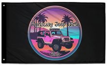 Runaway Jeep Girls 3'x5' Double-Sided Flag