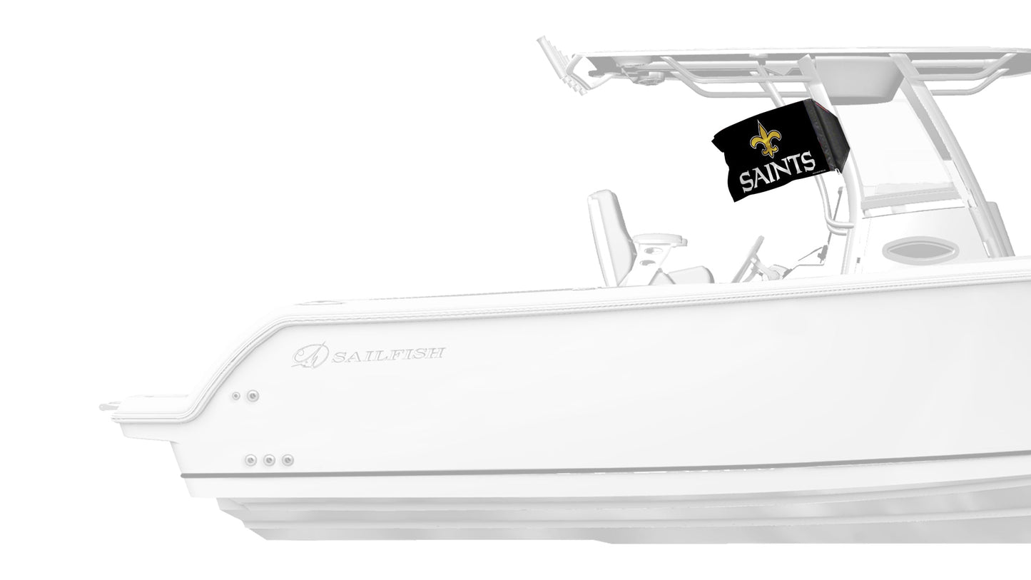 New Orleans Saints 11"x17" Forever Wave Flag for Boats