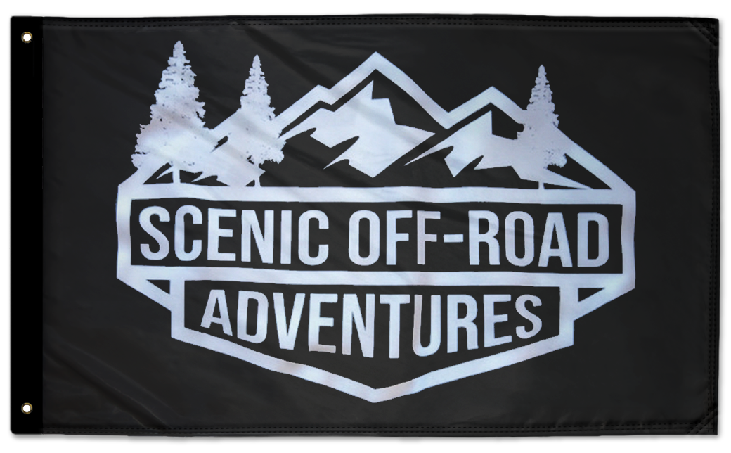 Scenic Off-Road Adventures Flag 3'x5' Double-Sided Flag