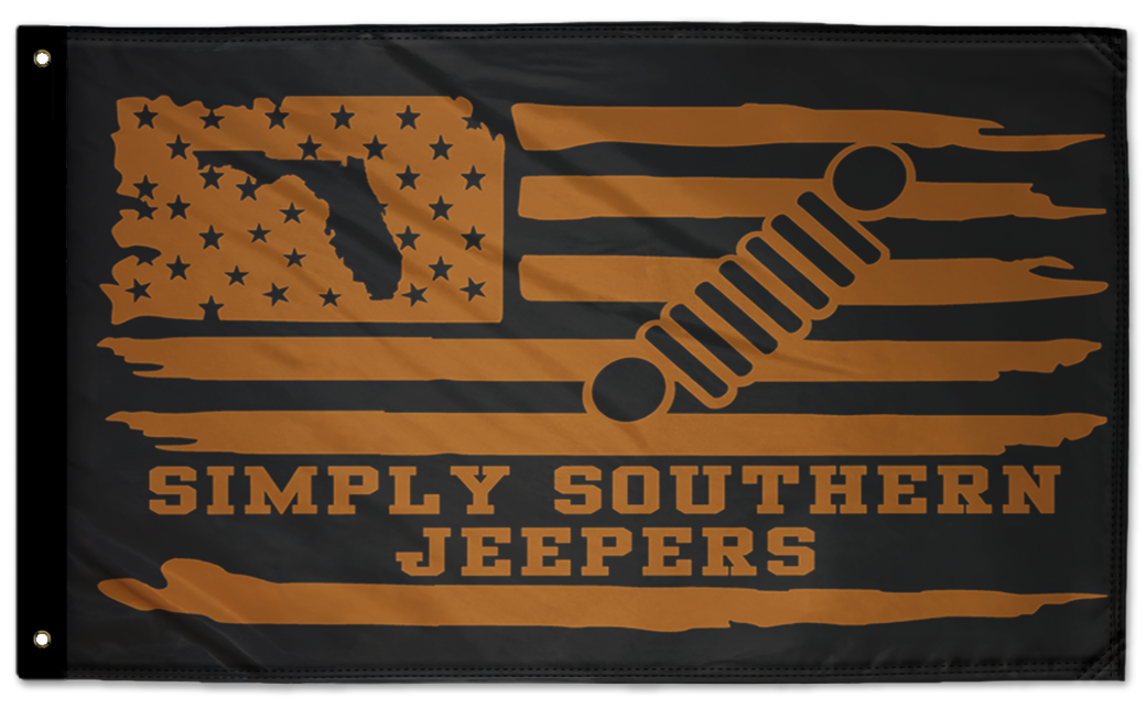 Simply Southern Jeepers Flag 3'x5' Double-Sided Flag