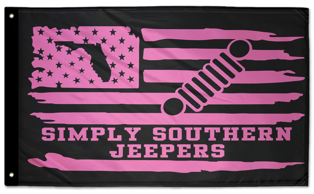 Simply Southern Jeepers Flag 3'x5' Double-Sided Flag