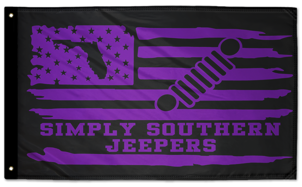 Simply Southern Jeepers Flag 3'x5' Double-Sided Flag