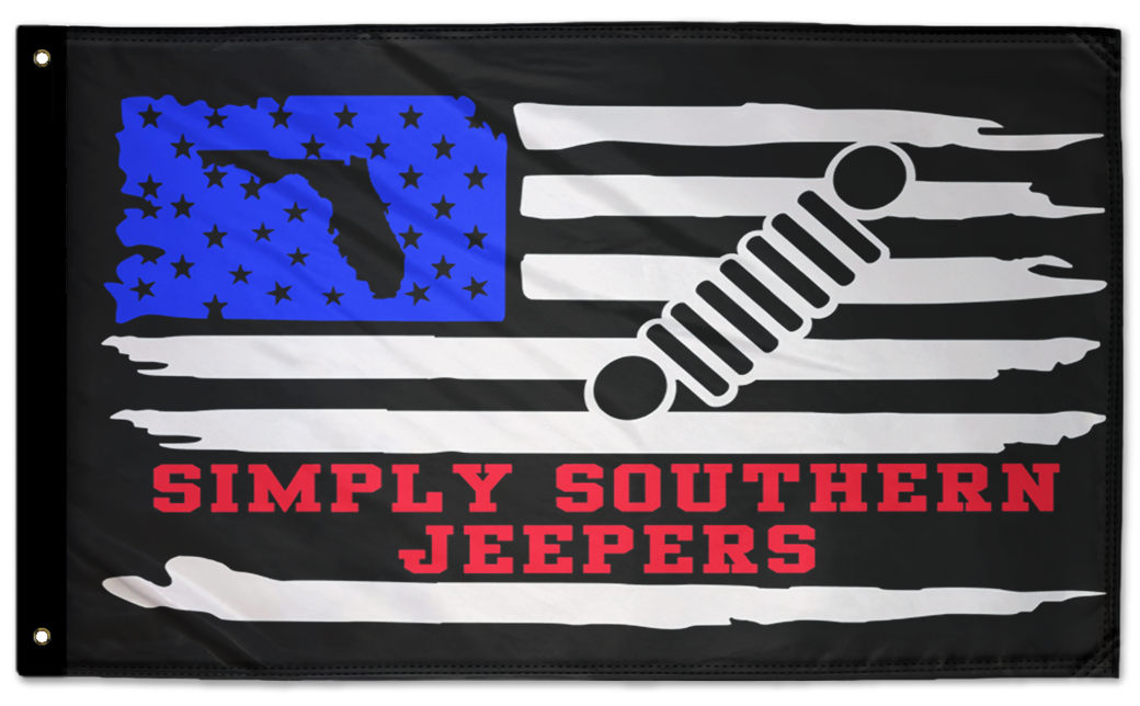 Simply Southern Jeepers Flag 3'x5' Double-Sided Flag
