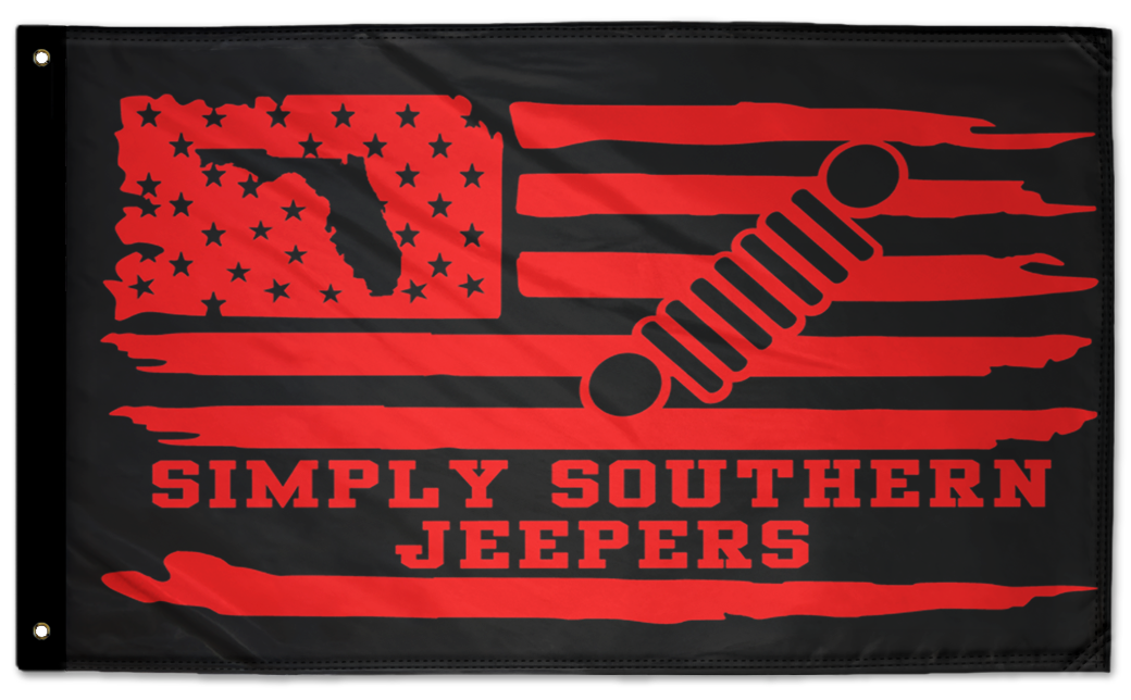 Simply Southern Jeepers Flag 3'x5' Double-Sided Flag