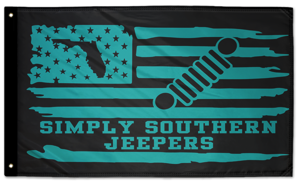 Simply Southern Jeepers Flag 3'x5' Double-Sided Flag