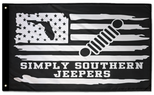 Simply Southern Jeepers Flag 3'x5' Double-Sided Flag
