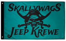 Skallywags Jeep Krewe Flag 3'x5' Double-Sided Flag