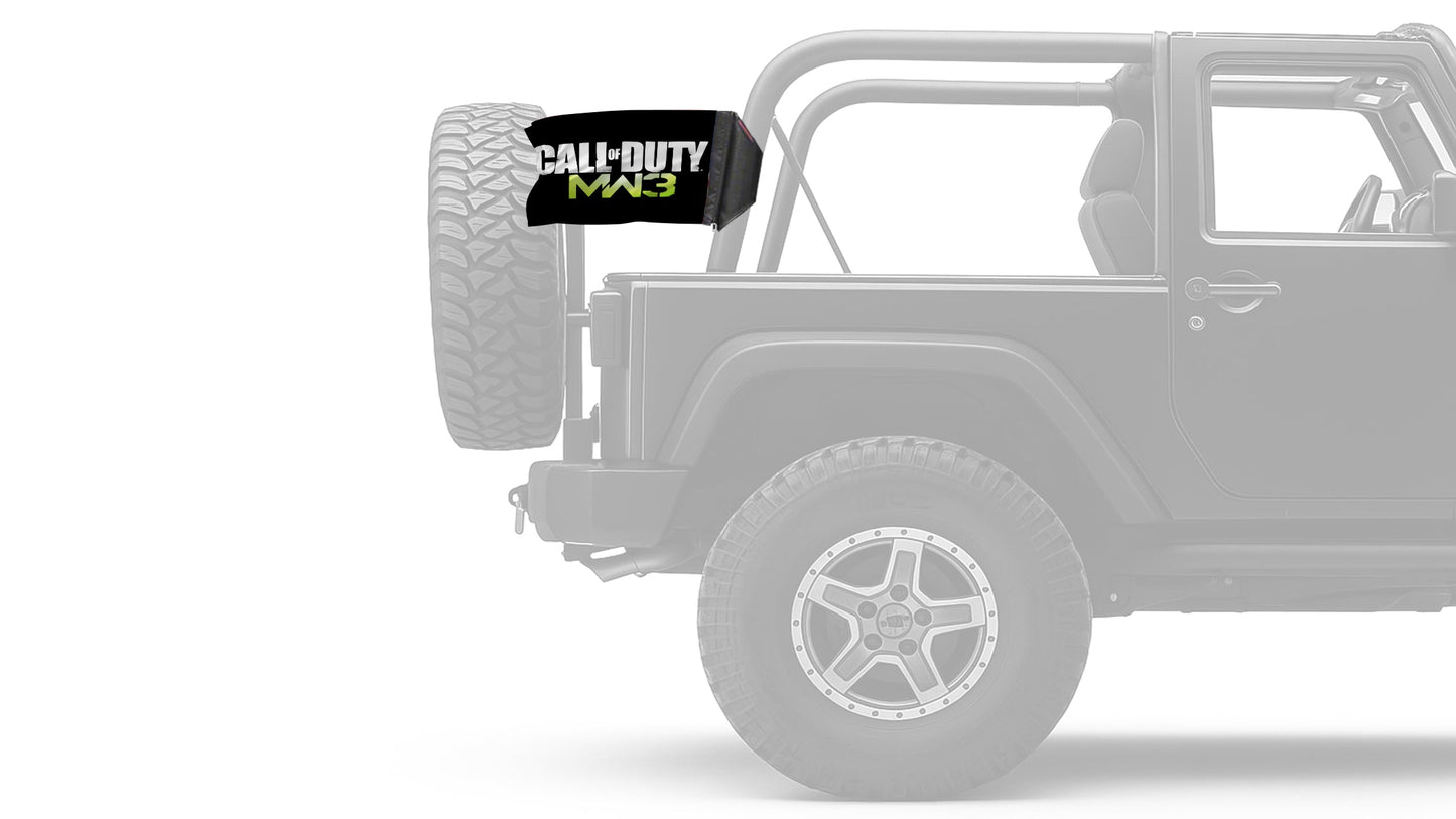 Call Of Duty 12"x18" Forever Wave Flag for Jeep Wrangler JK 2-Door 2007-2018