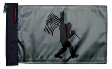 Bigfoot USA 12"x18" Forever Wave Flag for Jeep Wrangler JL 2-Door 2018-Present