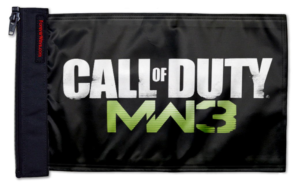 Call Of Duty 12"x18" Forever Wave Flag for Golf Carts