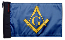 Freemasons 12"x18" Forever Wave Flag for Jeep Gladiator JT