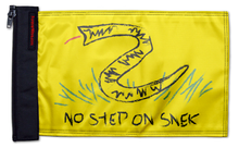 No Step On Snek 12"x18" Forever Wave Flag for Jeep Wrangler YJ 1986-1995