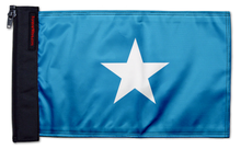 Bonnie Blue 12"x18" Forever Wave Flag for Golf Carts