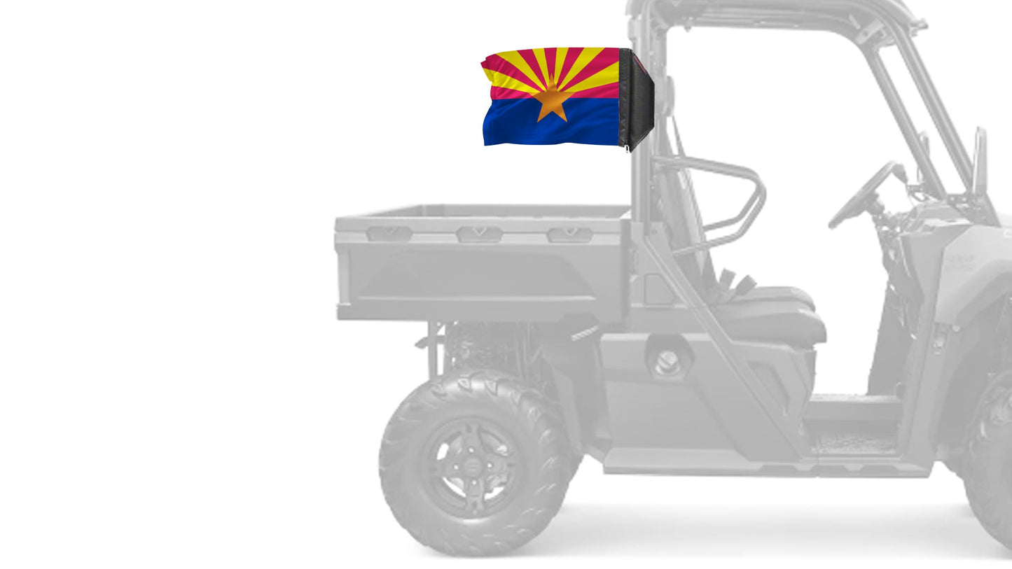 State Flag Arizona 12"x18" Forever Wave Flag for UTVs