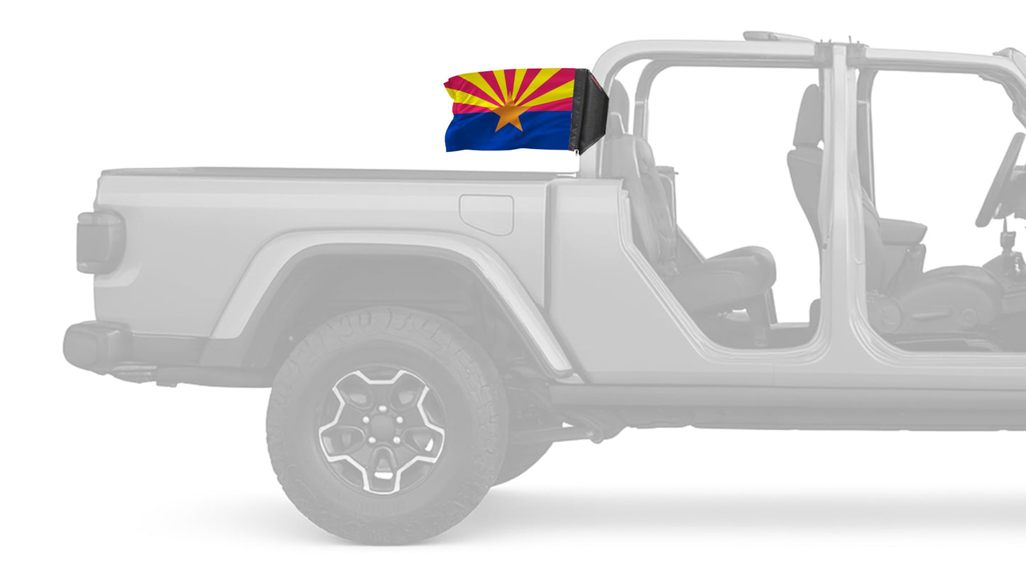 State Flag Arizona 12"x18" Forever Wave Flag for Jeep Gladiator JT