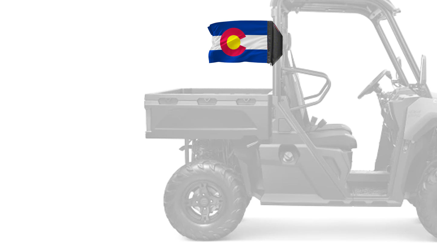 State Flag Colorado 12"x18" Forever Wave Flag