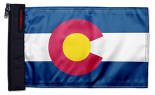 State Flag Colorado 12"x18" Forever Wave Flag for Jeep Wrangler JK 2-Door 2007-2018