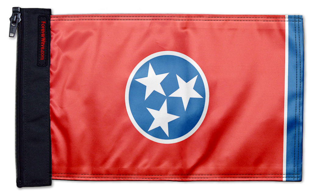 State Flag Tennessee 12"x18" Forever Wave Flag