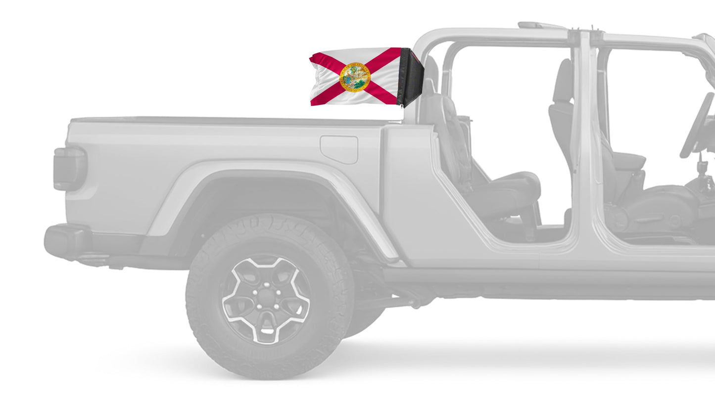State Flag Florida 12"x18" Forever Wave Flag for Jeep Gladiator JT
