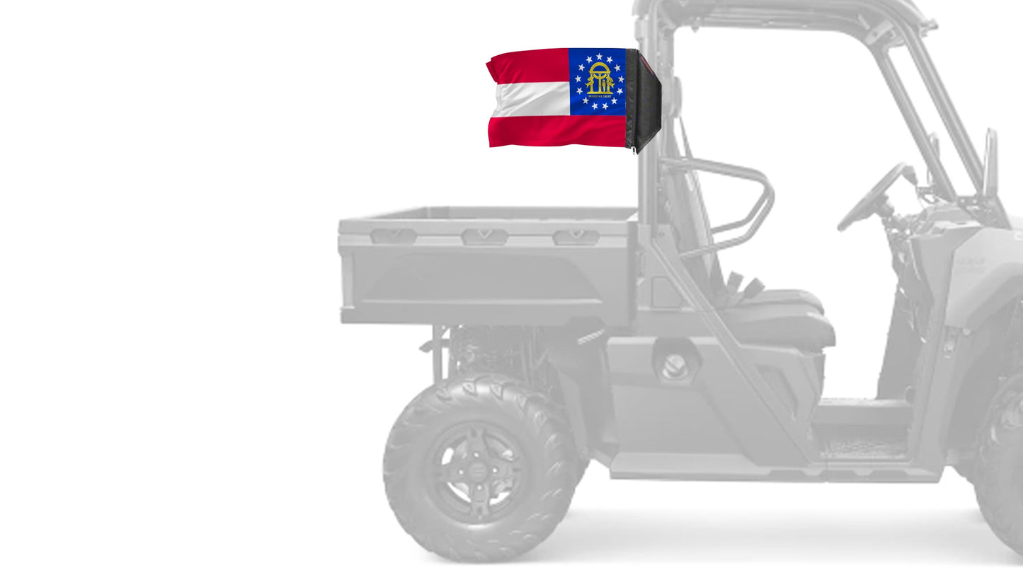 State Flag Georgia 12"x18" Forever Wave Flag for UTVs